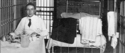 Harry K Thaw in his Jail Cell before being released